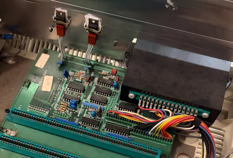 P2500_Backplane, installed